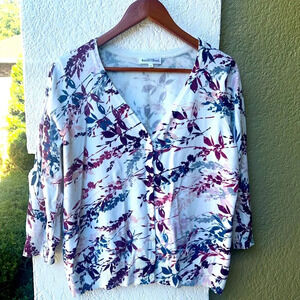 Northern Reflections Floral Cardigan